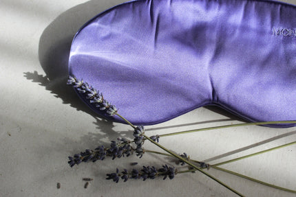 Lavender Silk Sleeping Mask