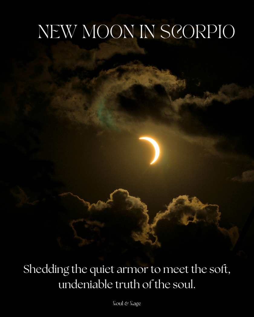 The alchemy of shadows: New Moon Circle in Scorpio