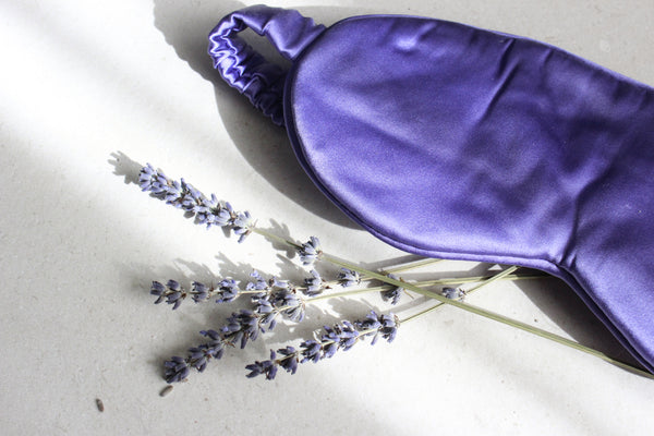 Lavender Silk Sleeping Mask