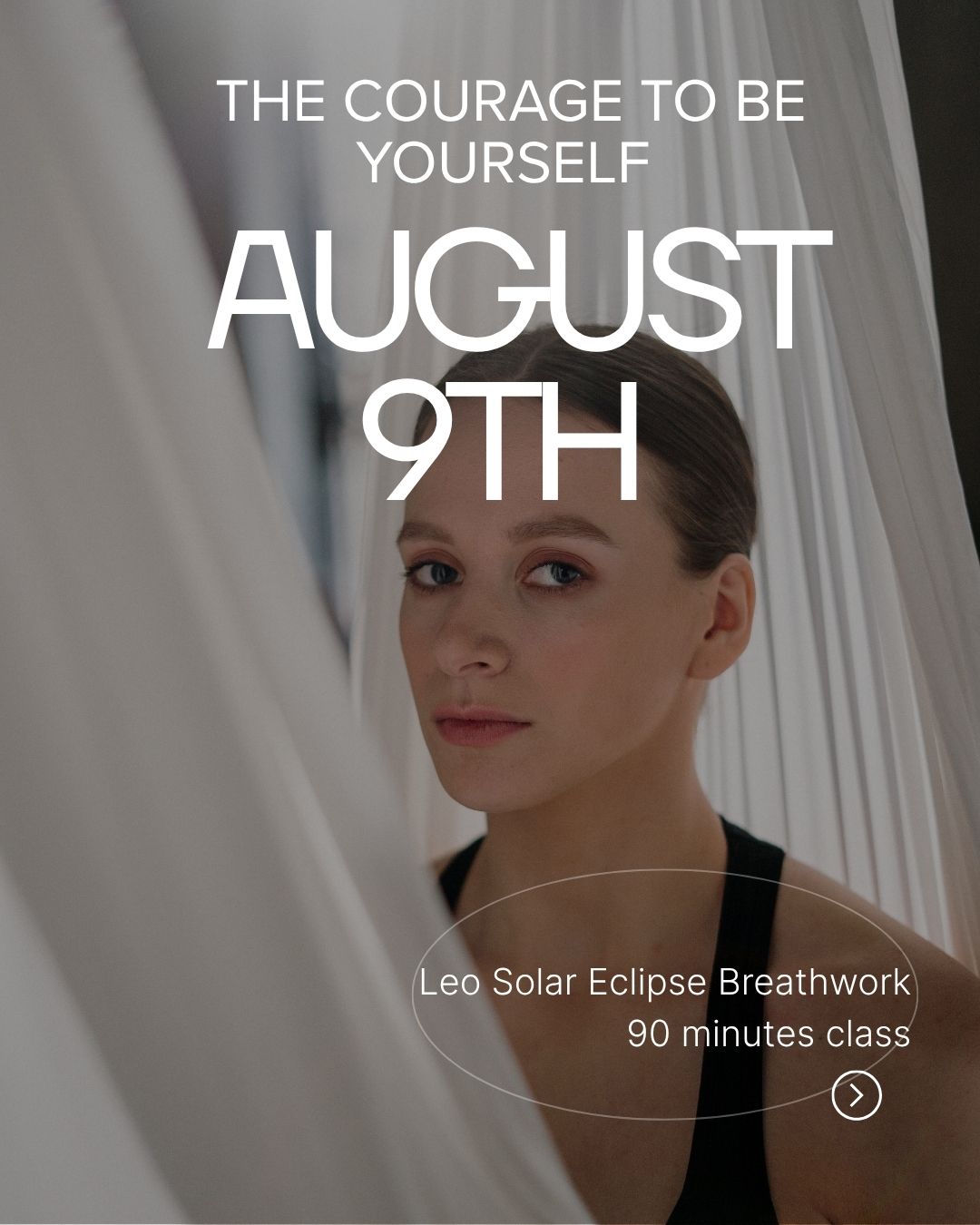 Leo Solar Eclipse Breathwork: The courage to be yourself