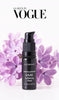 Bottle of Lilac Ritual Fluid with CO2-extracted lilac blossoms, organic face elixir for tenderness, glow, skin renewal, and repair of scars and age spots
