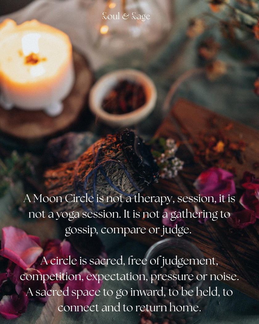 Join Soul & Sage for a New Moon in Scorpio Circle on 9 November, 19:00–20:30 at The Stylist, Zug (Bahnhofstrasse 22). Explore shadow work, breathwork and inner reflection.
