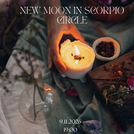 Join Soul & Sage for a New Moon in Scorpio Circle on 9 November, 19:00–20:30 at The Stylist, Zug (Bahnhofstrasse 22). Explore shadow work, breathwork and inner reflection.
